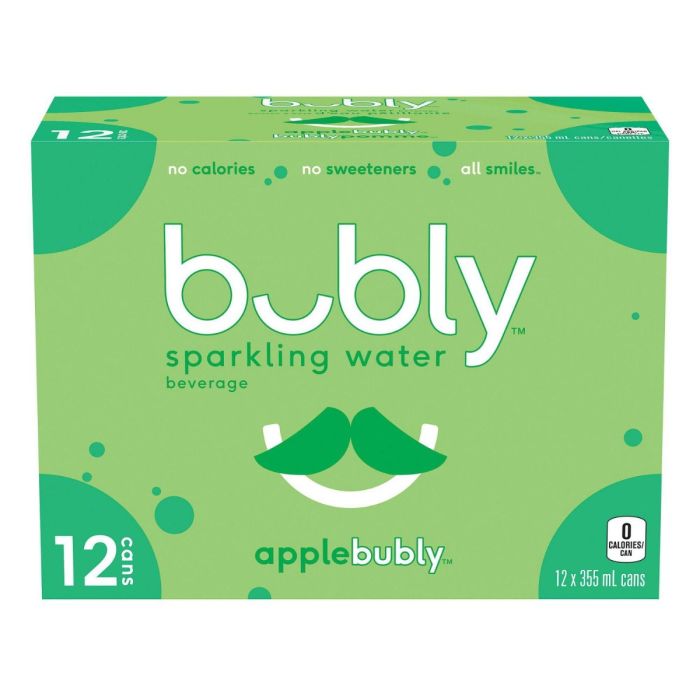 Bubly - Apple 12 x 355ml