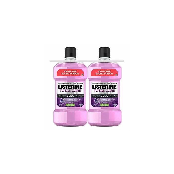 Listerine Mouthwash Total Care Zero [2 x 1.5L]