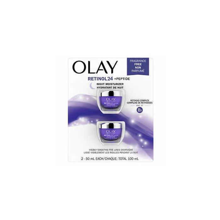 Olay Regenerist Retinol 24 Night Cream [2 x 50ml]