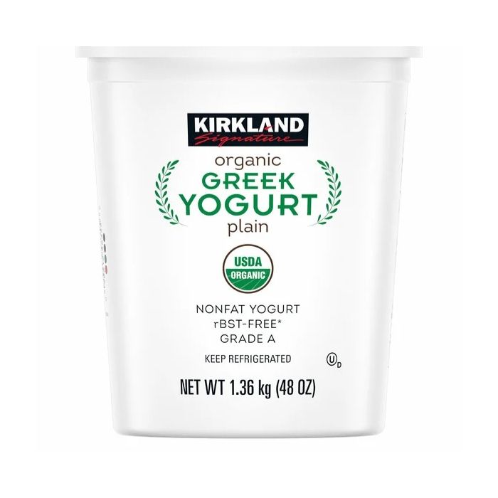 Kirkland Signature Organic Plain Greek Yogurt 1.36kg