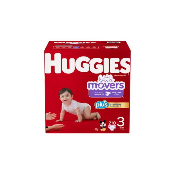 Huggies fashion plus size 3