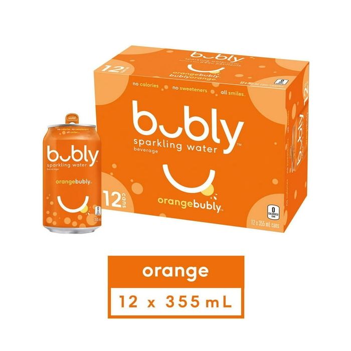 Bubly - Orange 12 x 355ml