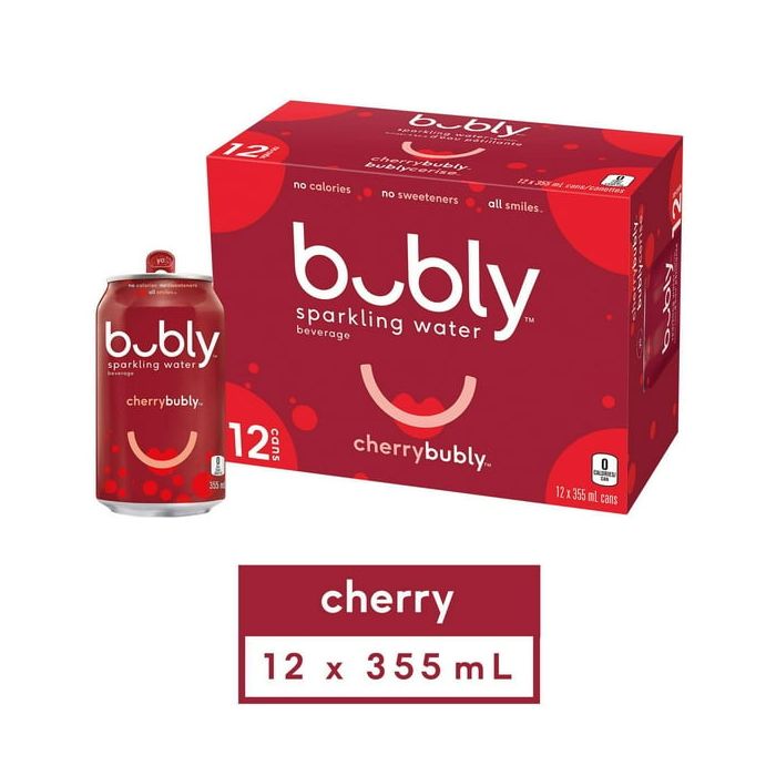 Bubly - Cherry 12 x 355ml