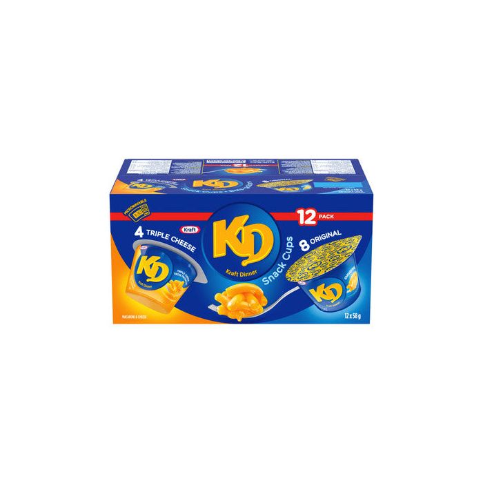 KD Snack Cups 12 x 58g