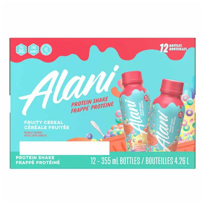 Alani Nu Protein Shake Fruity Cereal 12 x 355ml