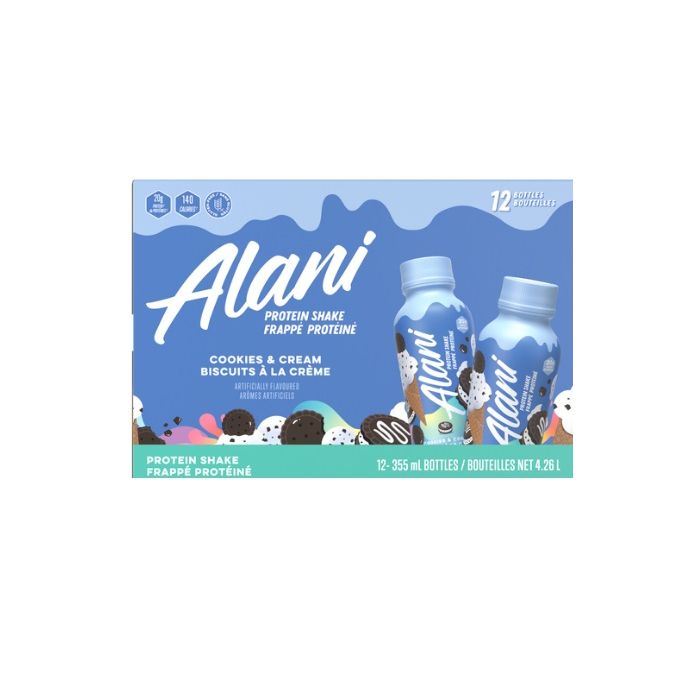 Alani Nu Protein Shake Cookies & Cream 12 x 355ml