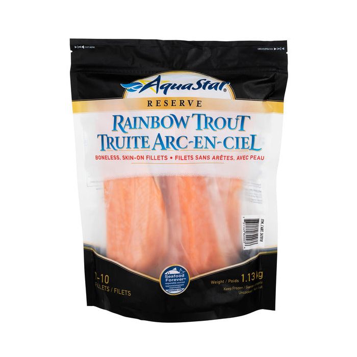 Aqua Star Frozen Trout Fillets 1.13kg