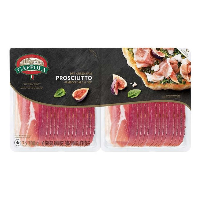 Cappola Sliced Prosciutto 2 x 300g