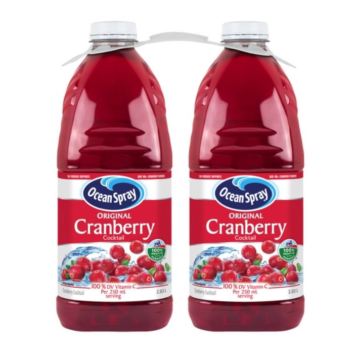 Ocean Spray Cranberry Cocktail 2 x 2.83L