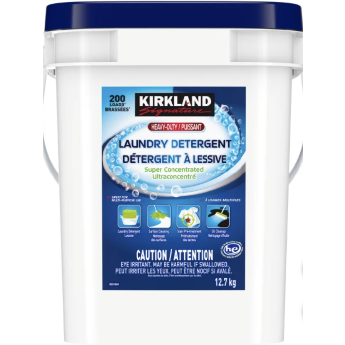 Kirkland Signature Laundry Detergent, 200 Loads, 12.7 kg (28 lb)