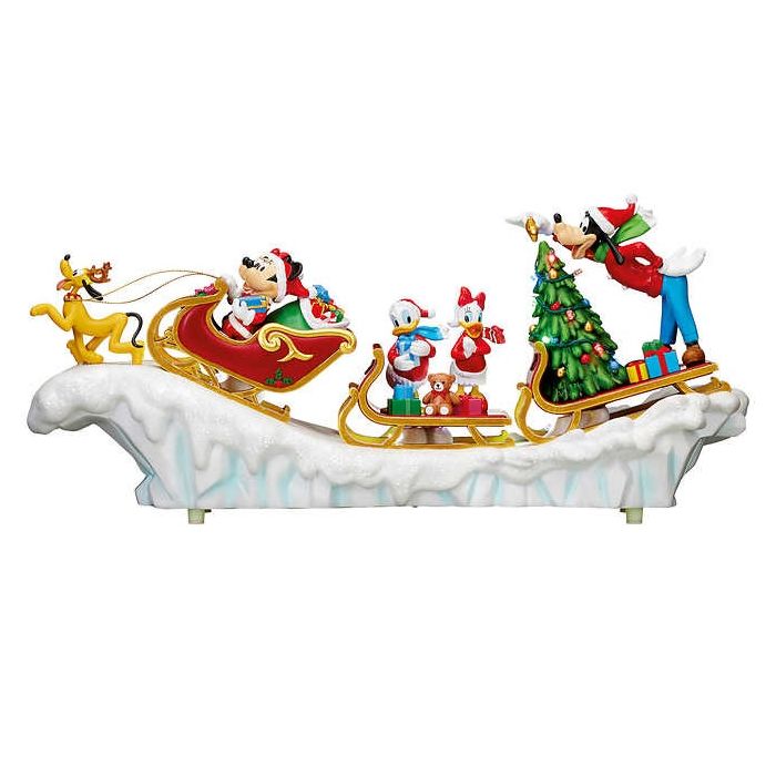 Disney Holiday Sleigh with Lights and Music