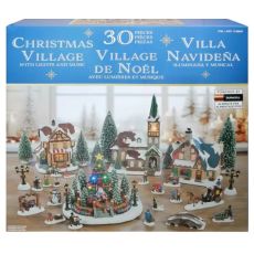 Christmas Village with Lights and Music [30 pc]