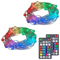 Color-Changing LED Bubble Lights 2-pack