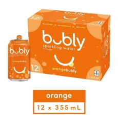 Bubly - Orange 12 x 355ml