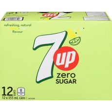 7UP Zero Sugar 12 x 355 ml