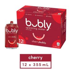 Bubly - Cherry 12 x 355ml