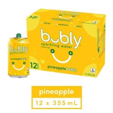 Bubly - Pineapple 12 x 355ml