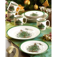 Spode Christmas Tree Dinnerware Set [16 pc]