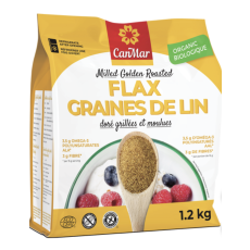 Organic Milled Golden Flax Seeds 1.2 kg