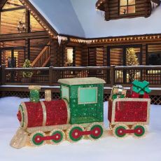 Twinkling Train Set with LED Lights