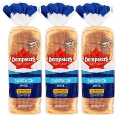 Dempster’s White Sandwich Bread 3 × 675g